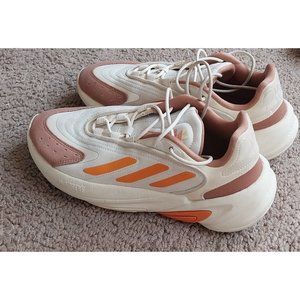 Adidas adiPRENE Ozelia J Sneakers Cream Bright Orange 6.5